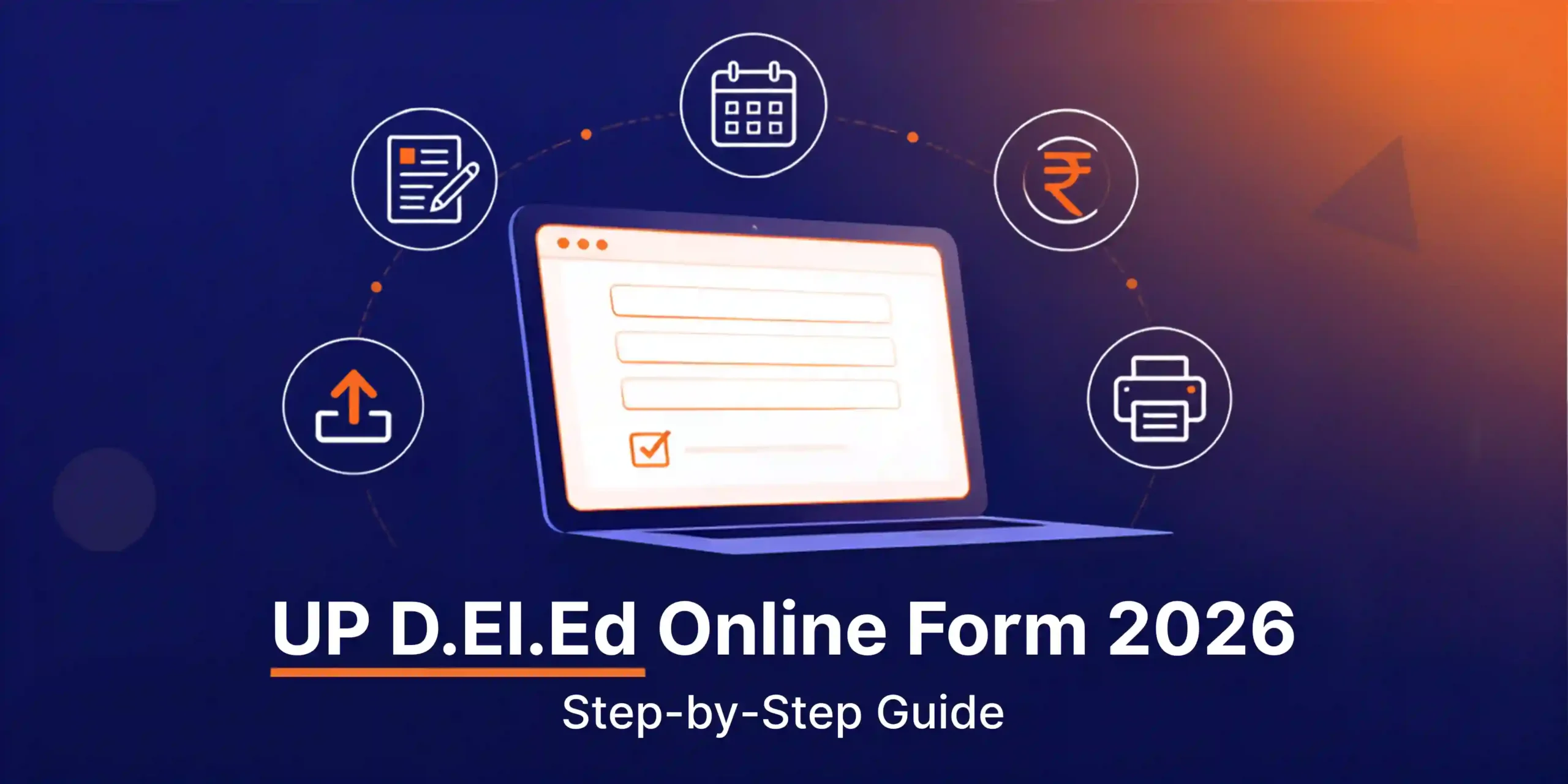 UP D.El.Ed Online Form 2026
