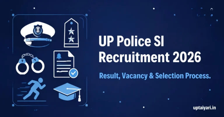UP Police SI Recruitment 2026