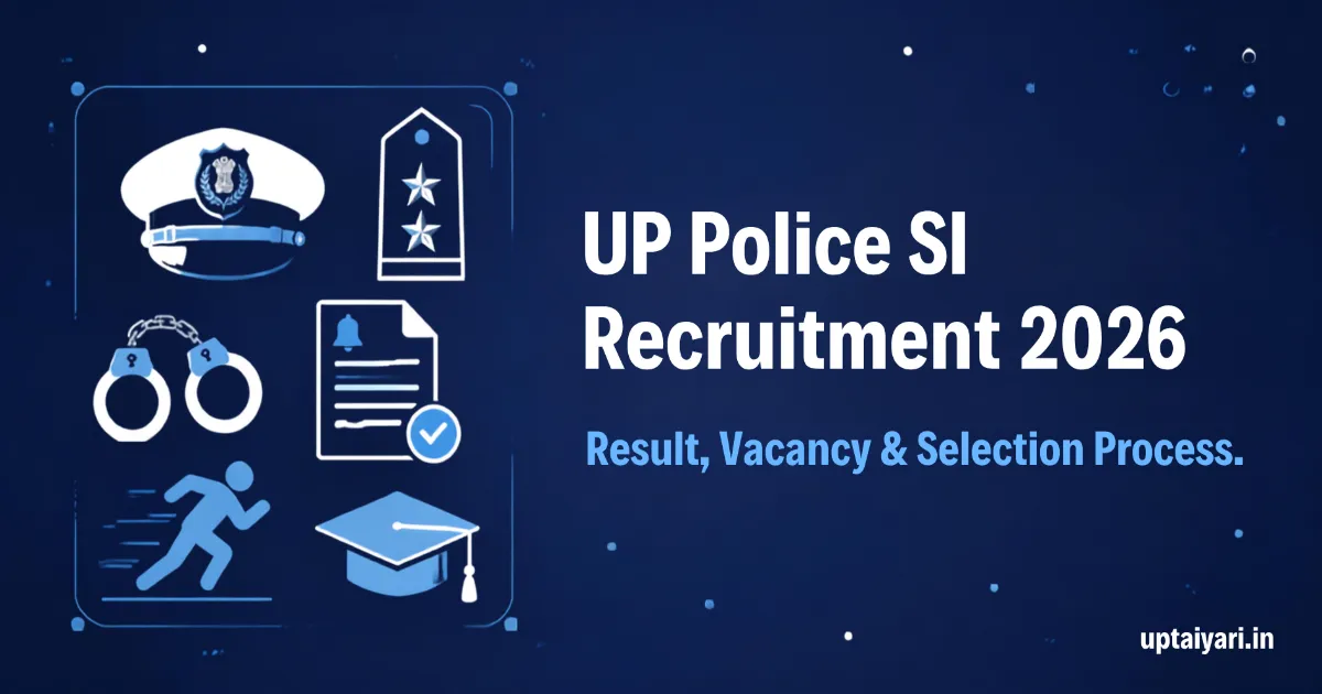 UP Police SI Recruitment 2026