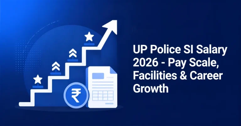 UP Police SI Salary 2026 - Pay Scale, Facilities & Career Growth