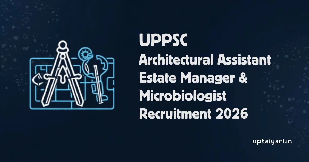 UPPSC Architectural Assistant