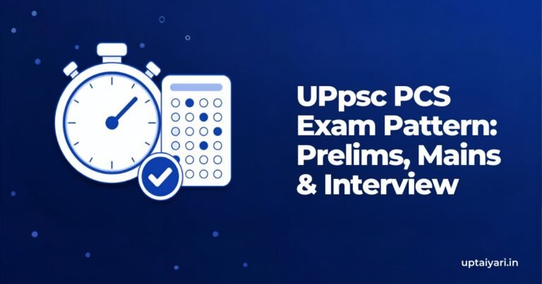 UPPSC PCS Exam Pattern
