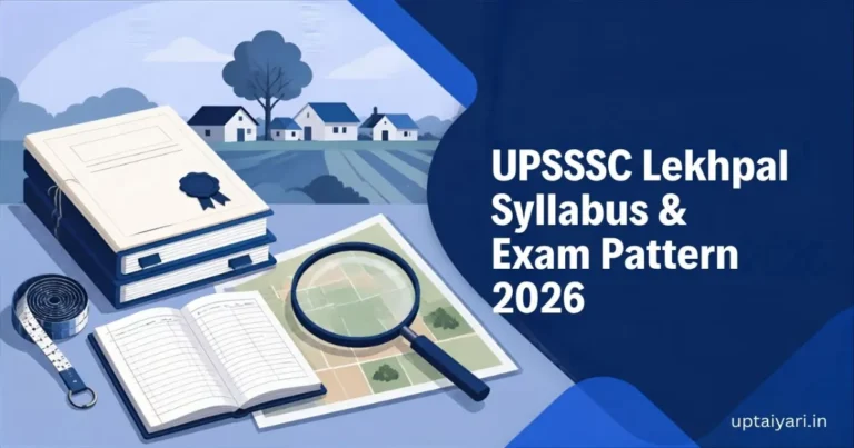 UPSSSC Lekhpal Syllabus 2026