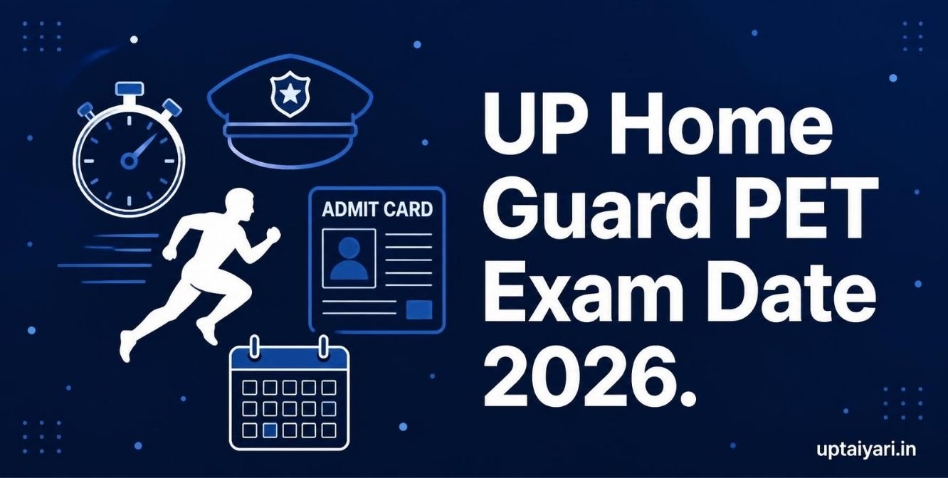 UP Home Guard PET Exam Date 2026