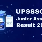 UPSSSC Junior Assistant Result 2026: Cut Off Marks & Revised Typing Test Date 9 UPSSSC Junior Assistant Result 2026