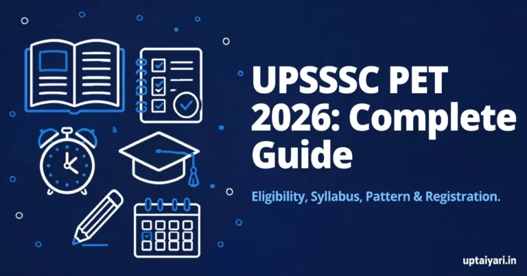UPSSSC PET 2026