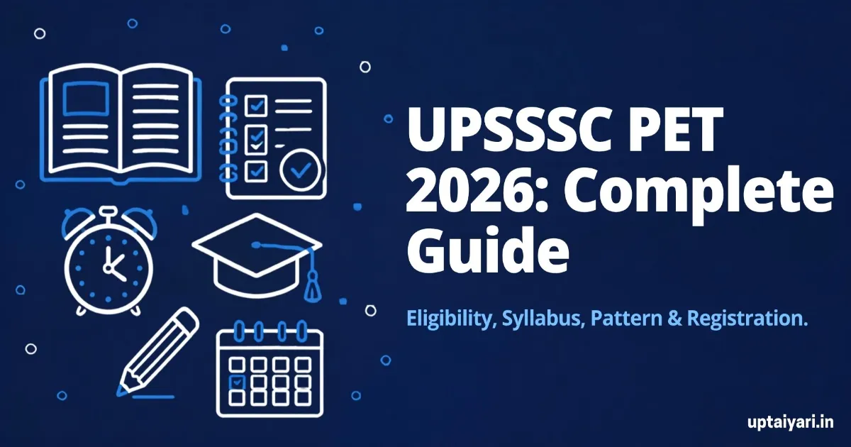 UPSSSC PET 2026