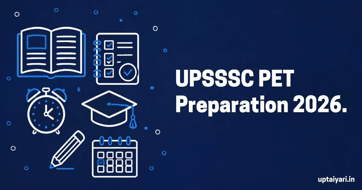 UPSSSC PET Preparation 2026